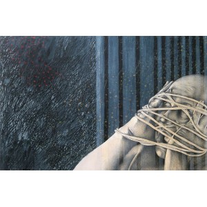 Faran Qureshi, 36 X 24, Mixed Media, AC-FAQ-001 Faran Qureshi, 36 X 24, Mixed Media, AC-FAQ-001